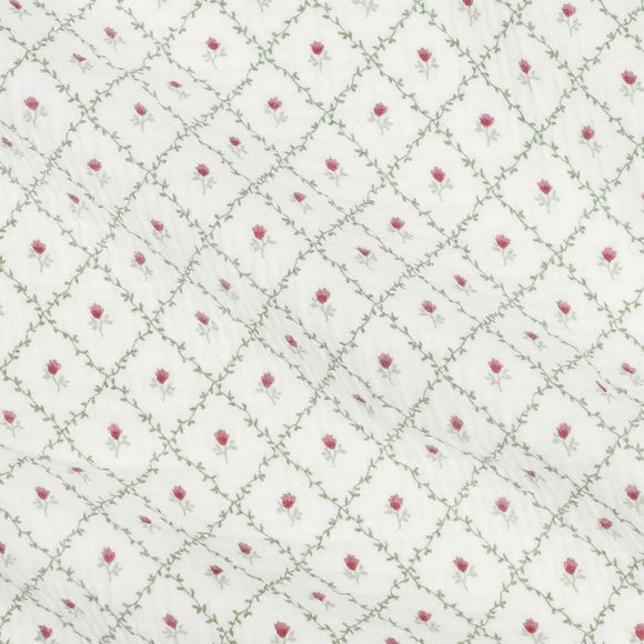 Colored Organics -  Muslin Swaddle Blanket - Hedge Floral
