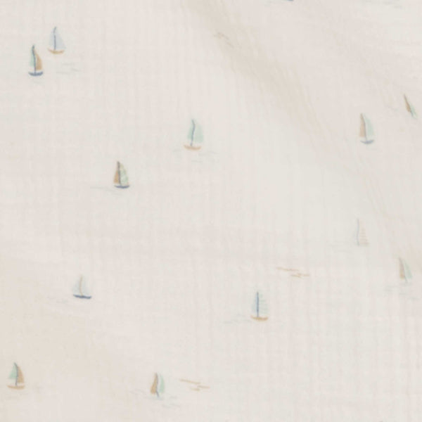 Colored Organics - Muslin Swaddle Blanket - Marina / Sea + Dune
