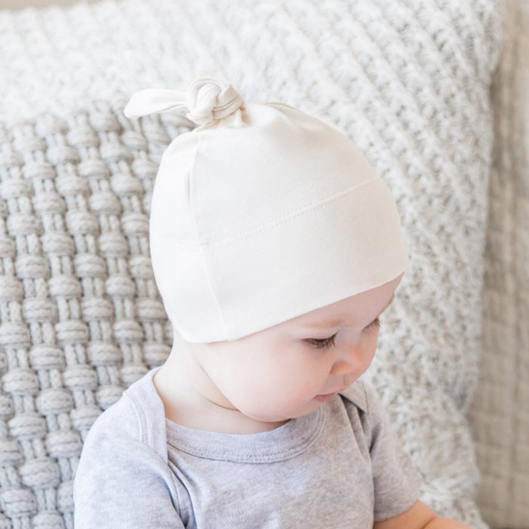 Colored Organics - Organic Baby Classic Knotted Hat - Natural