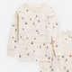 Colored Organics - Organic Baby Long Sleeve Jammies - Chair Lift