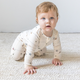 Colored Organics - Organic Baby Peyton Footed Sleeper - Chair Lift