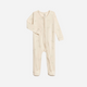 Colored Organics - Organic Baby Peyton Footed Sleeper - Umbrella / Oat