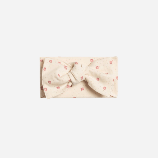 Colored Organics - Organic Hattie Bow Wrap - Carla Floral / Punch