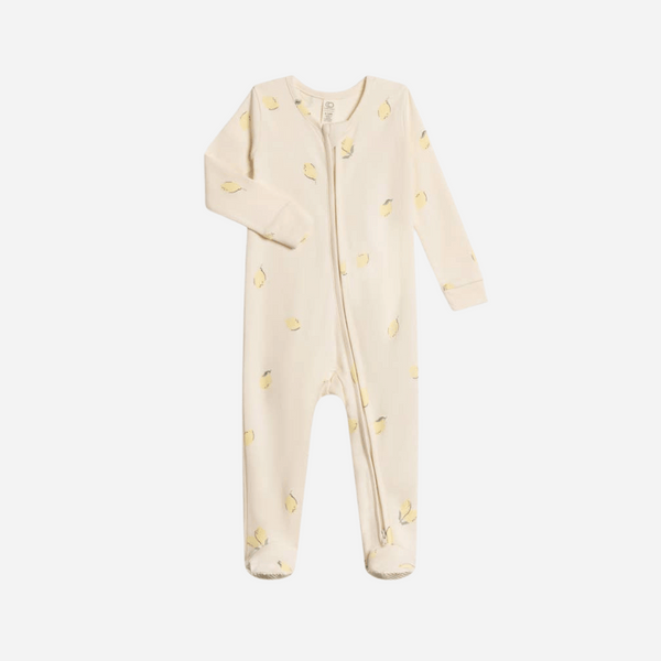 Colored Organics - Organic Newborn Indy Kimono Gown - Serena Floral / Rain