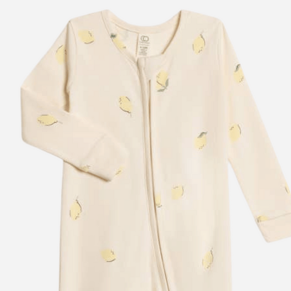 Colored Organics - Organic Newborn Indy Kimono Gown - Serena Floral / Rain