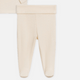 Colored Organics - Organic Pointelle Kimono Top & Pant - Ivory