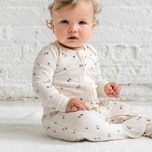 Colored Organics - Peyton Zipper Sleeper - Hiking/Pine