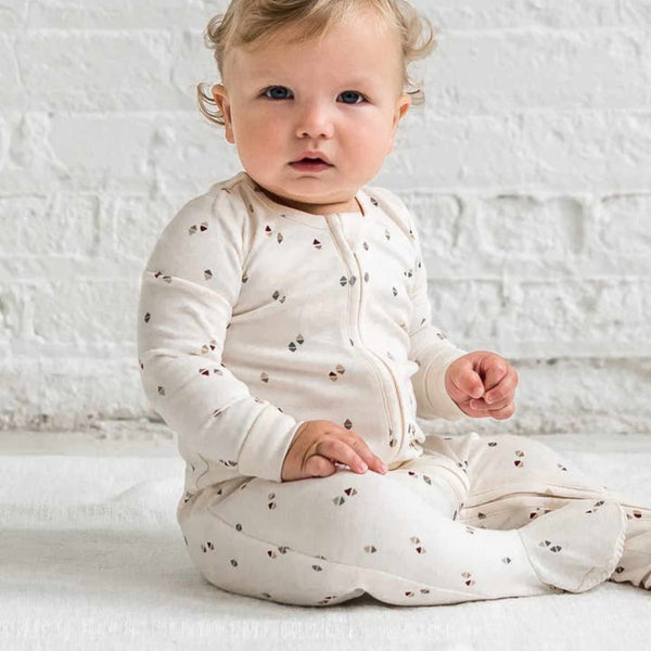 Colored Organics - Peyton Zipper Sleeper - Hiking/Pine
