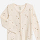 Colored Organics - Peyton Zipper Sleeper - Moon / Taupe