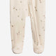 Colored Organics - Peyton Zipper Sleeper - Moon / Taupe