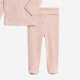 Colored Organics - Pointelle Kimono Top and Pant Set - Haran Floral