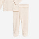 Colored Organics - Pointelle Kimono Top and Pant Set - Loren Floral