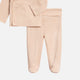 Colored Organics - Riley 2 Piece Kimono Wrap Top and Pant Set - Ballet Stripe