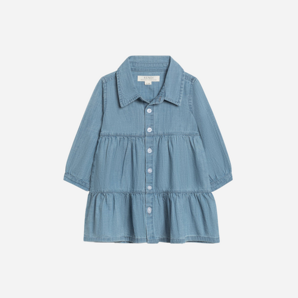 Colored Organics - Roxy Chambray Shirt Dress