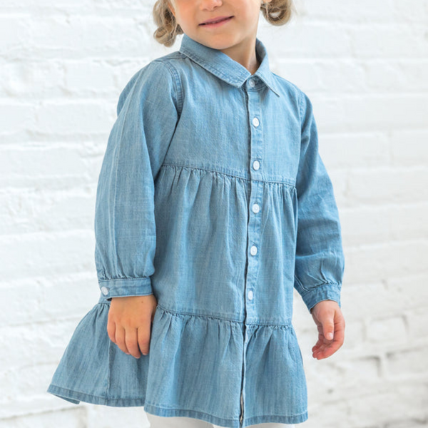 Colored Organics - Roxy Chambray Shirt Dress