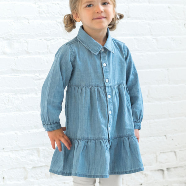 Colored Organics - Roxy Chambray Shirt Dress