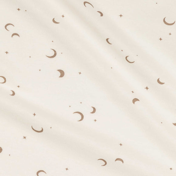 Colored Organics - Swaddle Blanket - Moon / Taupe