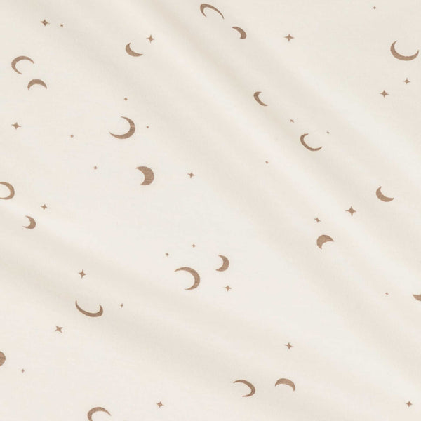 Colored Organics - Swaddle Blanket - Moon / Taupe