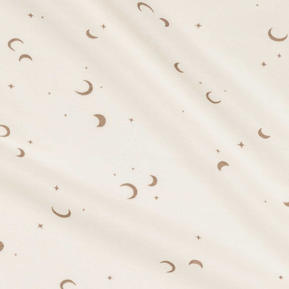 Colored Organics - Swaddle Blanket - Moon / Taupe