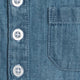 Colored Organics - Ted Chambray Collared Romper