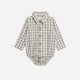 Colored Organics - Theo Poplin Collar Bodysuit