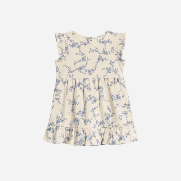 Colored Organics - Tilly Tiered Dress Serena Floral Rain