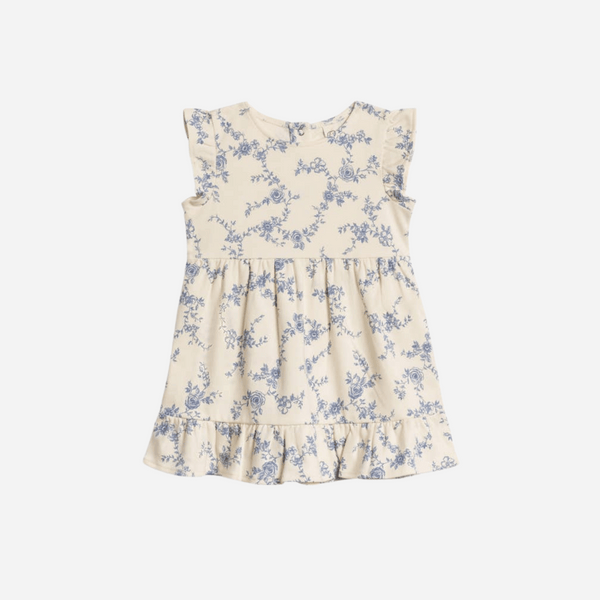 Colored Organics - Tilly Tiered Dress Serena Floral Rain