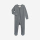 Colored Organics - Waffle Knit Zip Sleeper - Triangle Agave