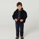 Copenhagen Colors - Corduroy Pants with Adjustable Waist - Navy