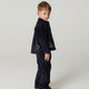 Copenhagen Colors - Corduroy Pants with Adjustable Waist - Navy