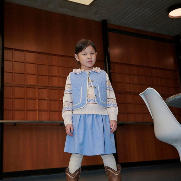 Copenhagen Colors - Wide Skirt - Endless Blue