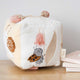 Crane Baby - Violet Soft Activity Cube Toy