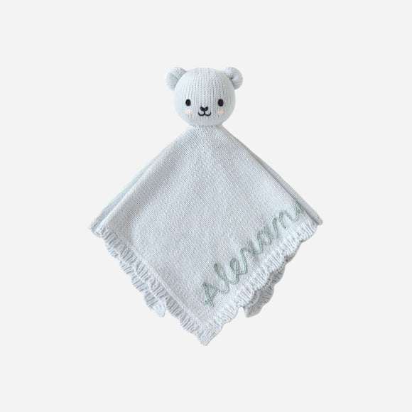 Cuddle+kind - Baby Bear Lovey - Baby Blue