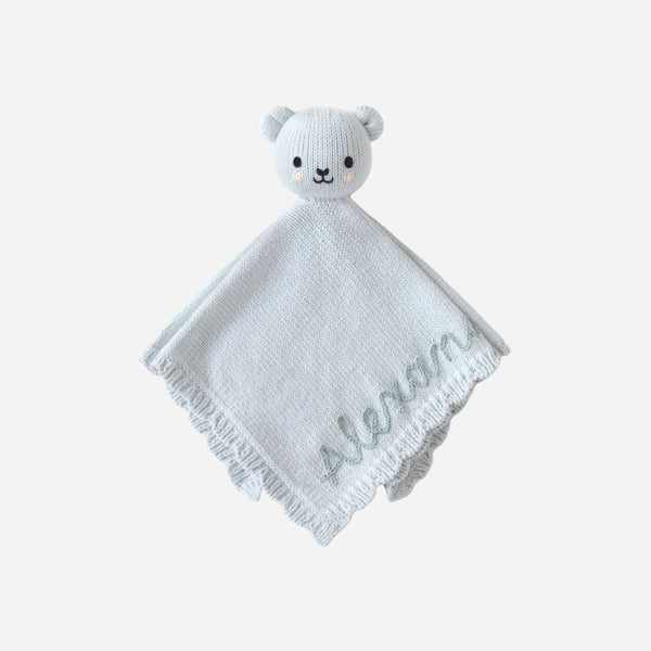 Cuddle+kind - Baby Bear Lovey - Baby Blue