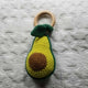 D&C Toys - Hand Crochet Avocado Teether
