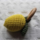 D&C Toys - Lemon Hand Crochet Rattle Toy