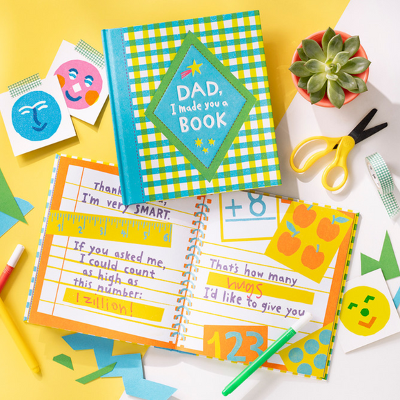 Dad, I Made You A Book - A Fill-In Keepsake for Dad