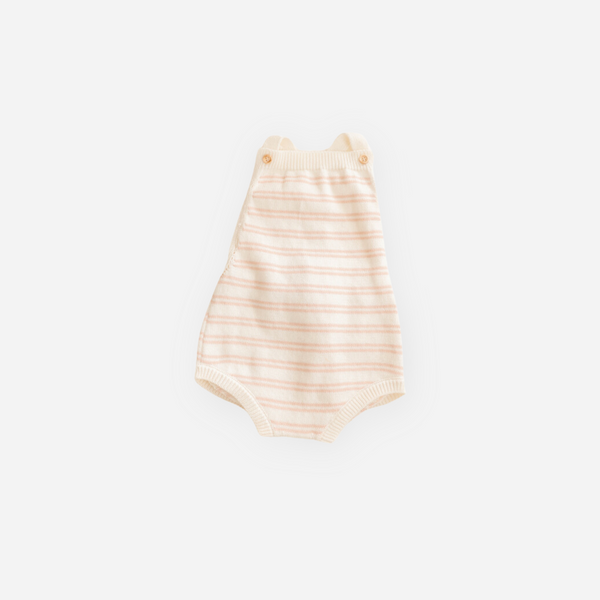 Dear Hayden - Knit Stripe Bubble Romper (2 Colors)