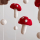 Deer Harbour Design - Felt Baby Mobile - Mushroom and Acorn