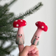 Deer Harbour Design - Mushroom Finger Puppet