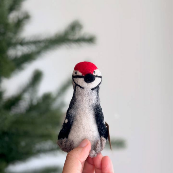 Deer Harbour Design - Woodpecker Finger Puppet