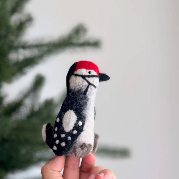 Deer Harbour Design - Woodpecker Finger Puppet