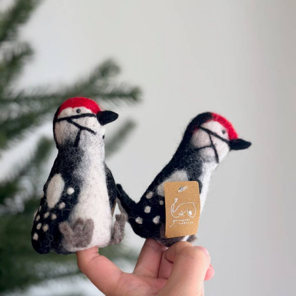 Deer Harbour Design - Woodpecker Finger Puppet