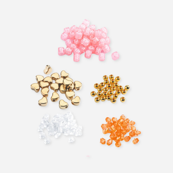 Djeco - Alphabet Bead Set - Gold