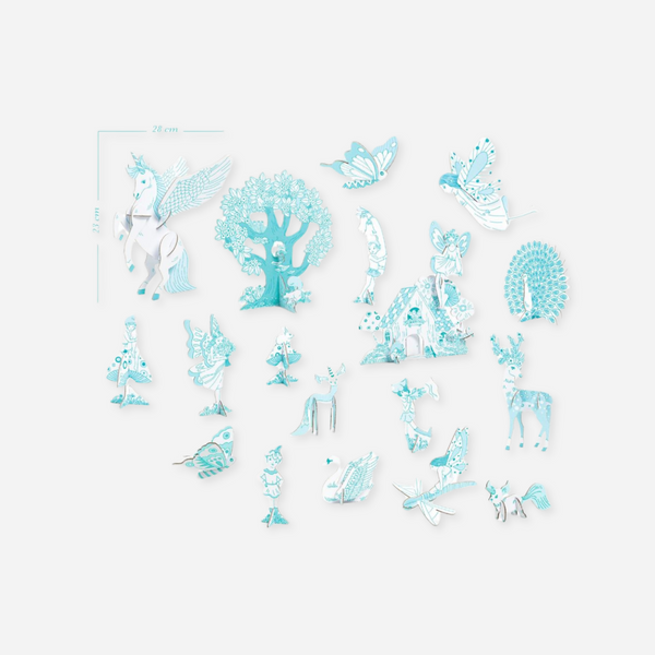Djeco - Color. Assemble. Play. - Fairy World