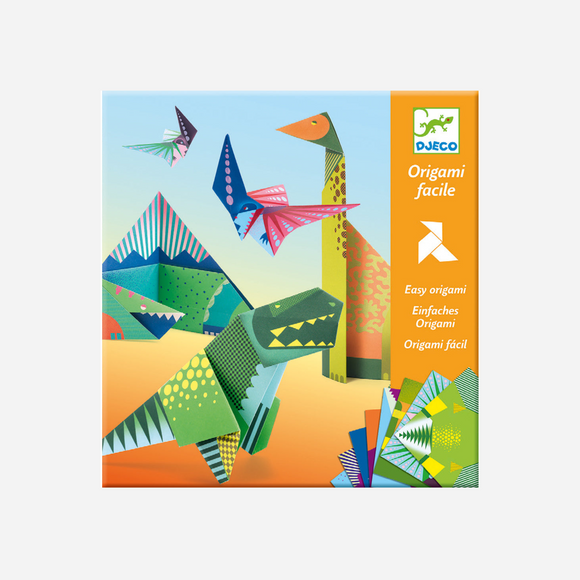 Djeco - Dinosaur Origami Paper Craft Kit