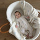 Dreamy Skies Baby - 6 Layer Gauze Blanket - Blue Bows