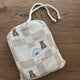 Dreamy Skies Baby - Cotton Gauze Crib Sheet - Vintage Teddy