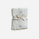 Dreamy Skies Baby - Periwinkle Bows Cotton Gauze Crib Sheet