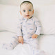 Dreamy Skies Baby - Bamboo Convertible Romper in Sharks